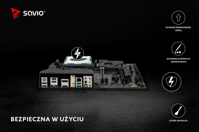 TG-02 Pasta termoprzewodząca 4g 04 bezpieczne w uzyciu